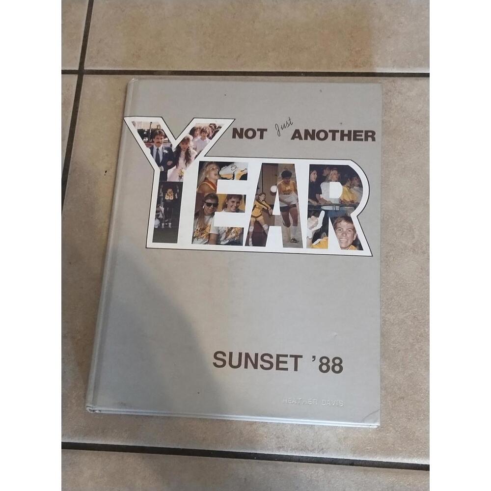 1988 Golden West high School yearbook